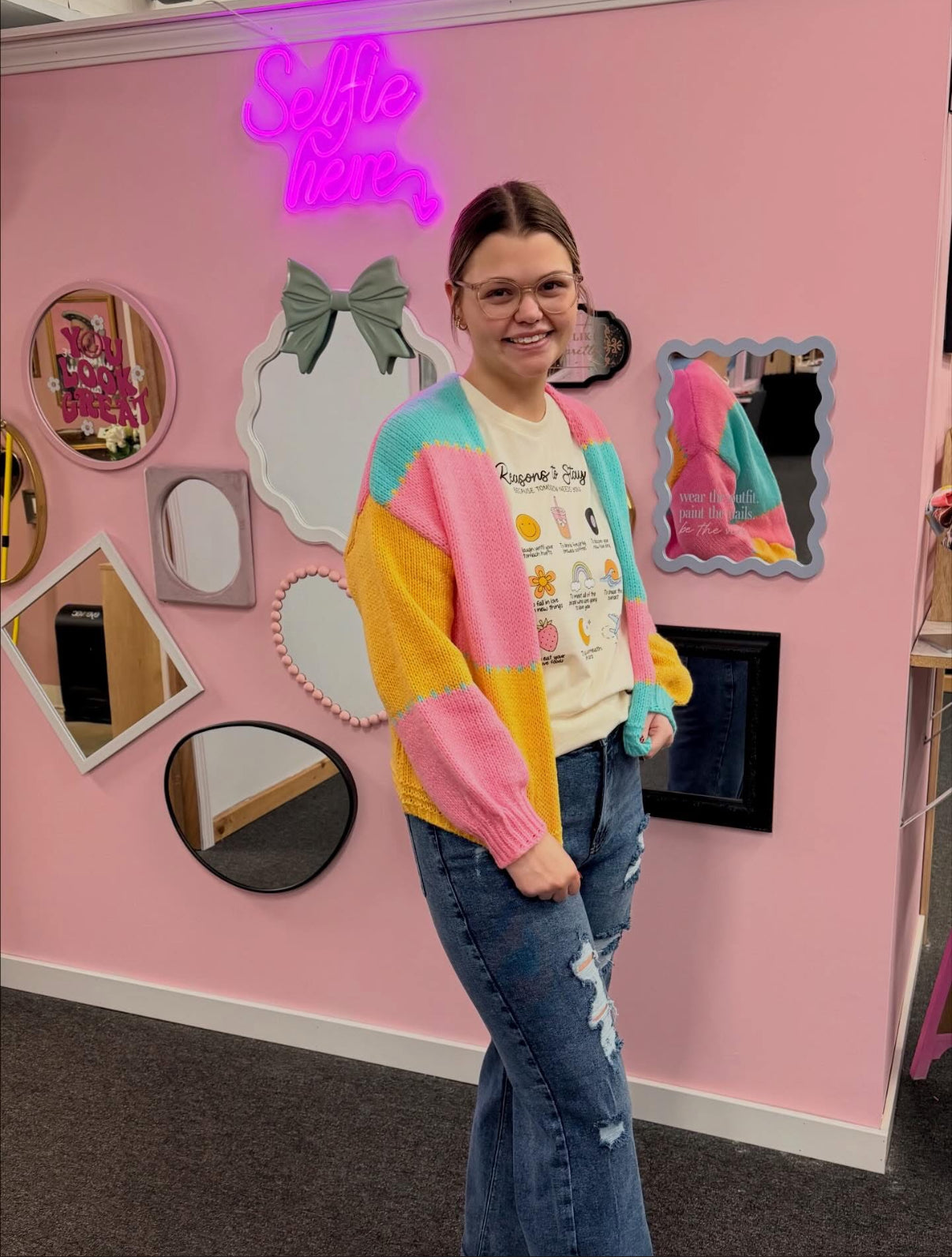 Pop of Pastels Cardigan