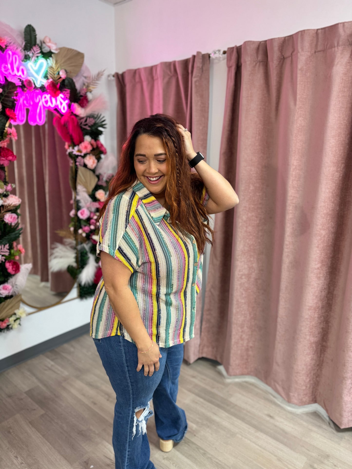 Shirt of many colors