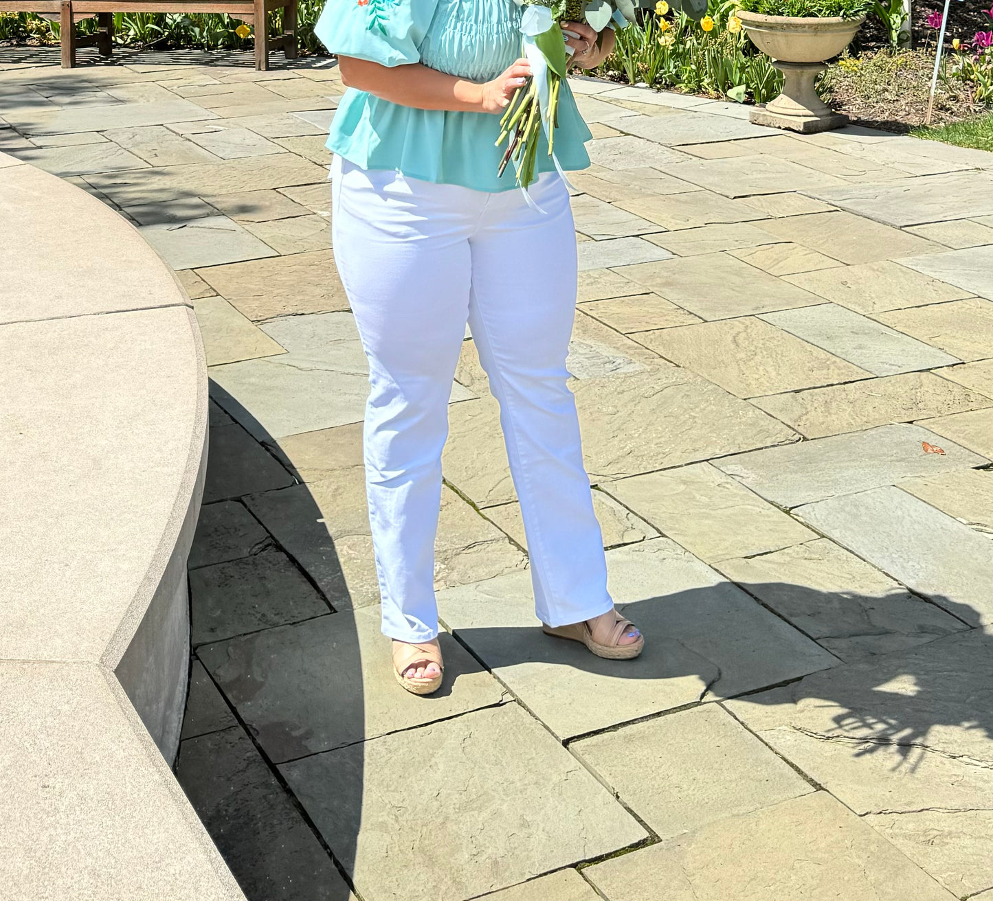 Better Butter White Jeans