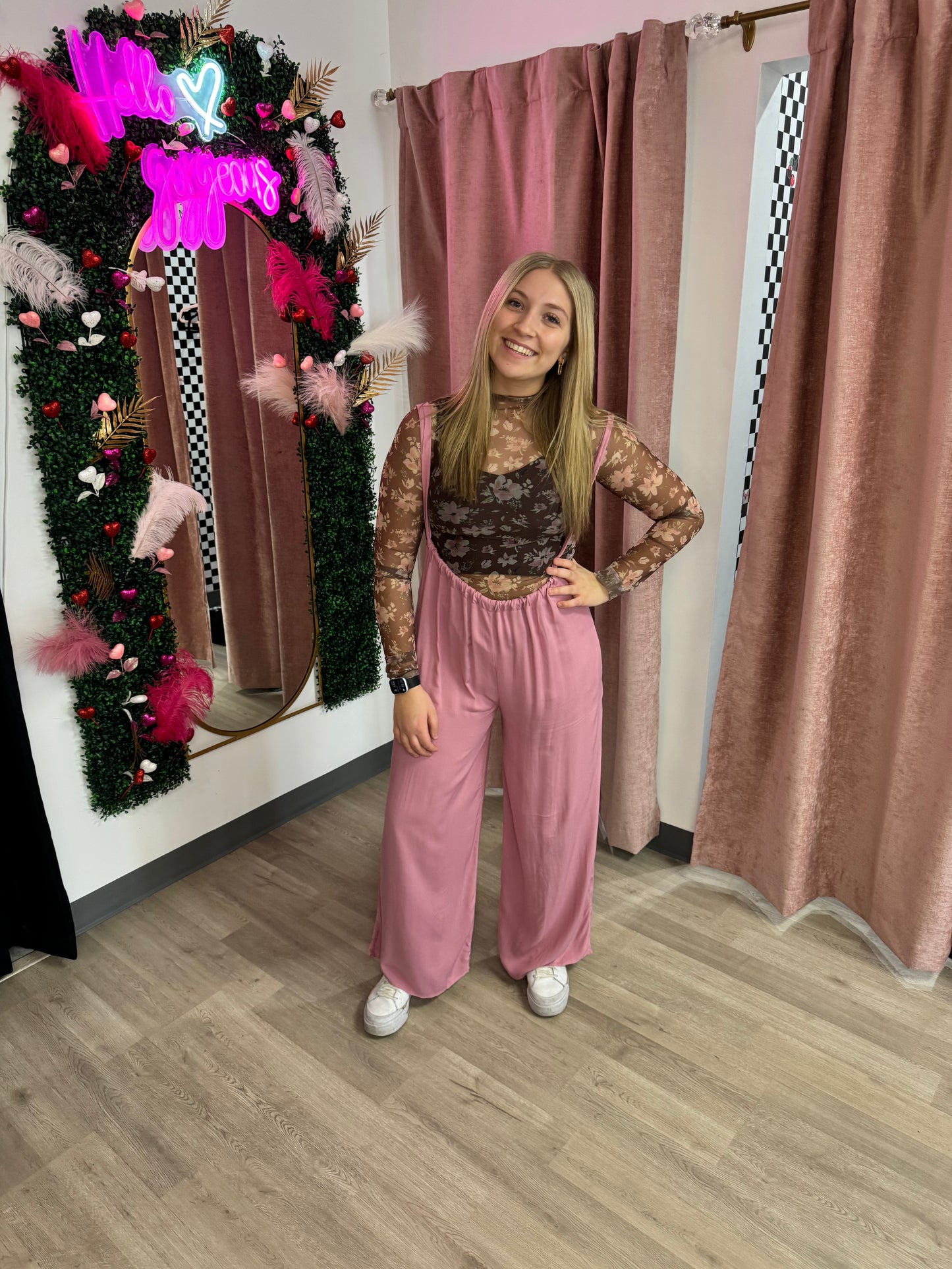 Tie Back Jumpsuit
