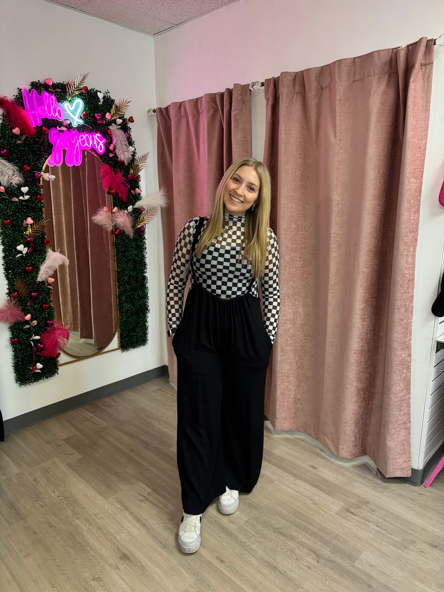 Tie Back Jumpsuit