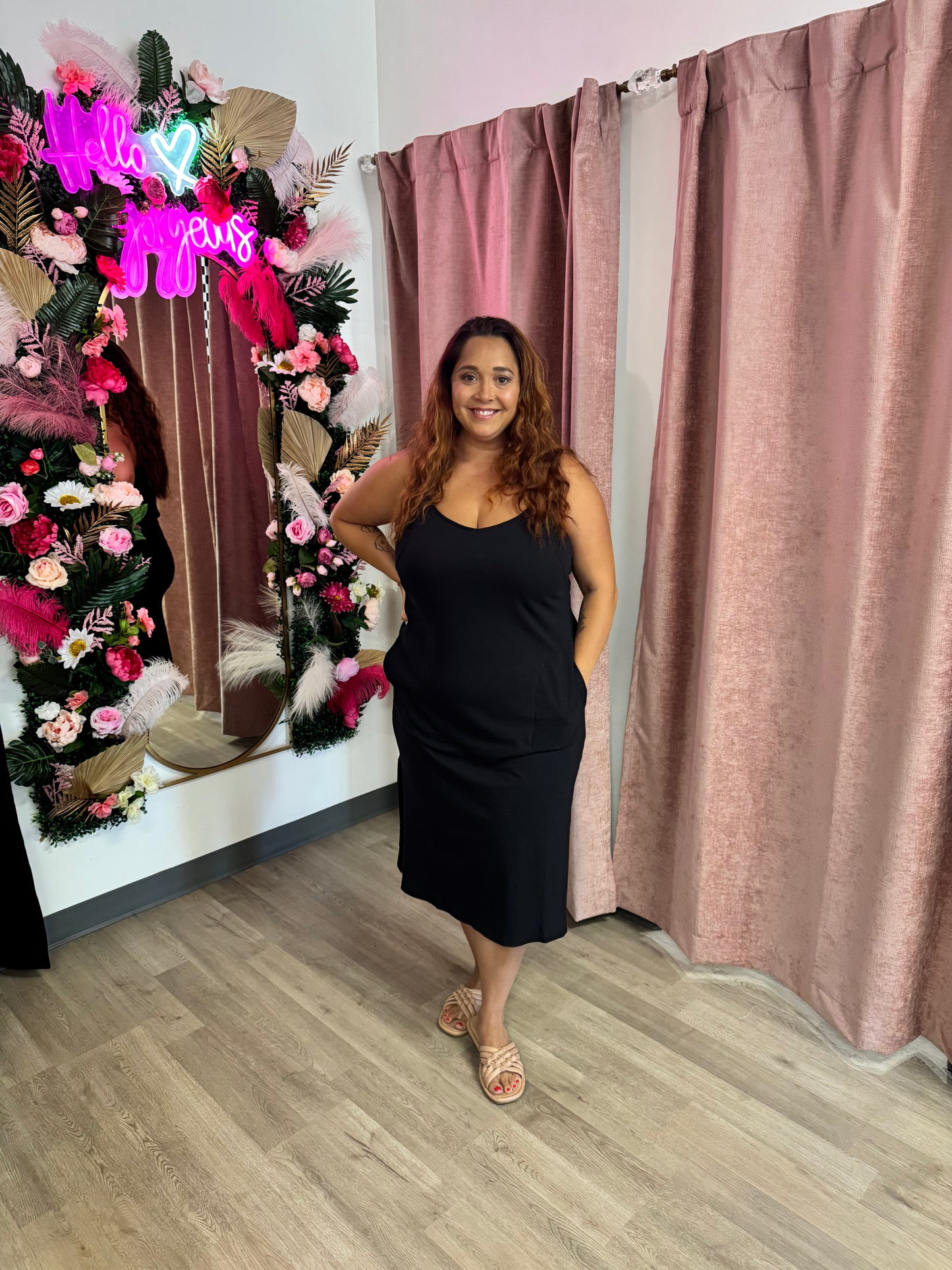Casual Midi Dress