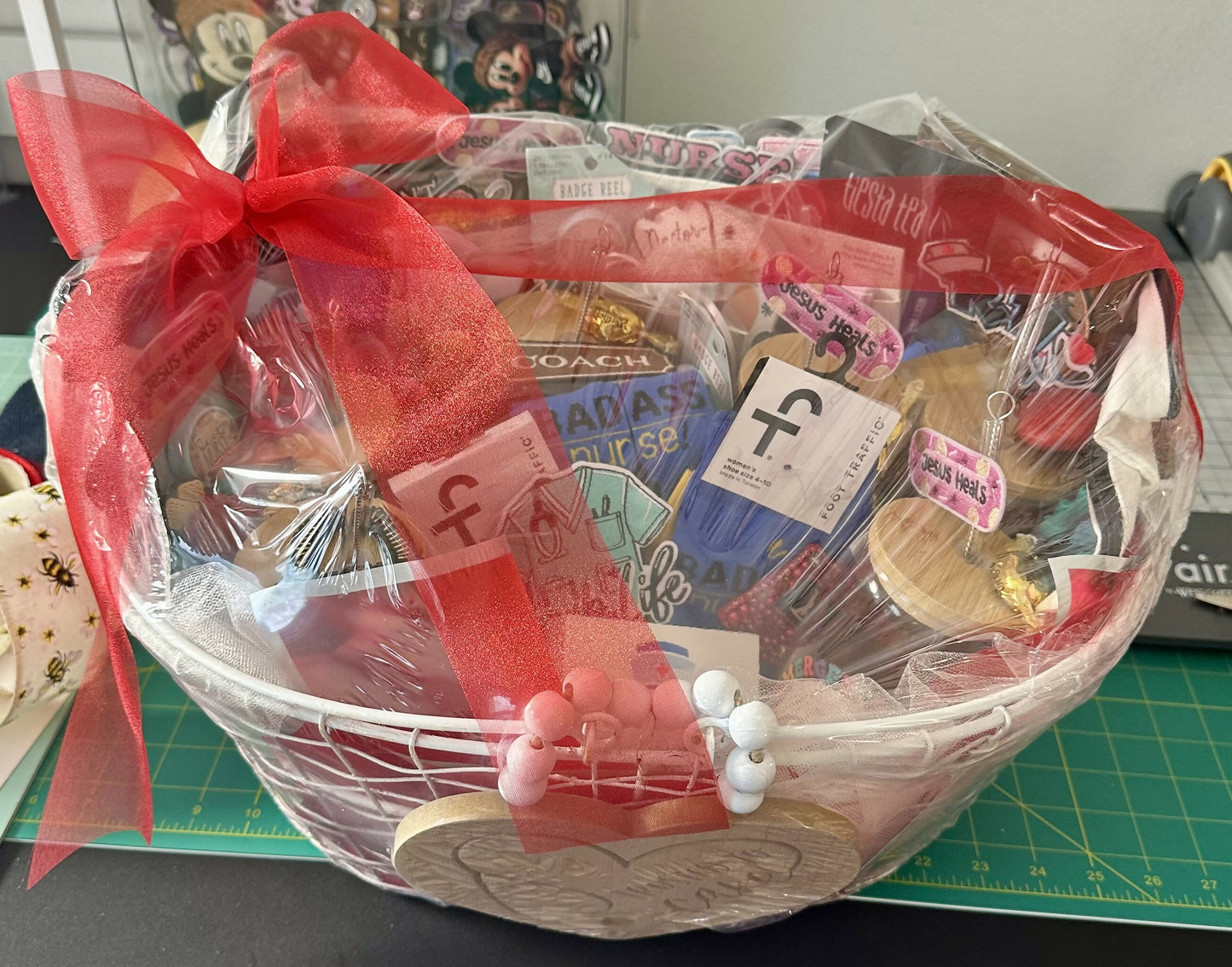 For a Nursing Application month gift basket.