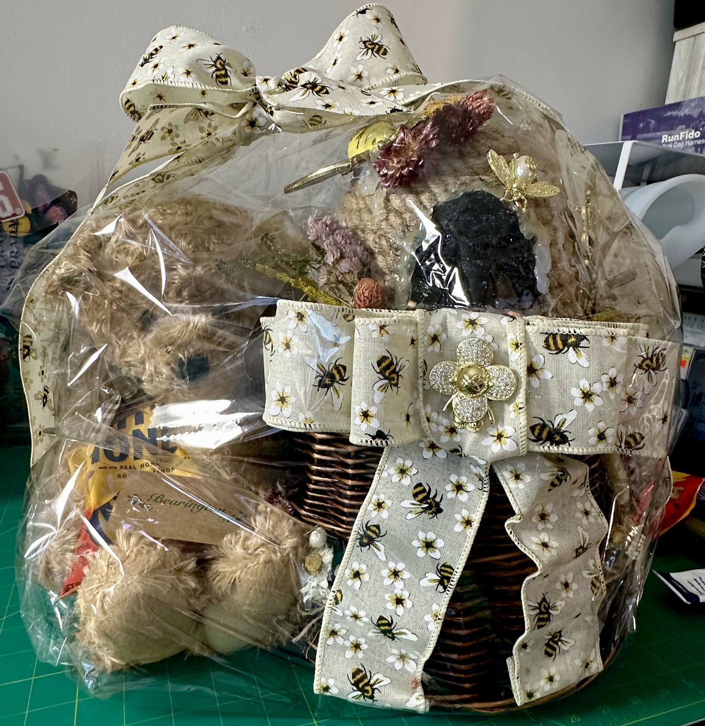 Adorable gift set includes Bearington Collection plush
