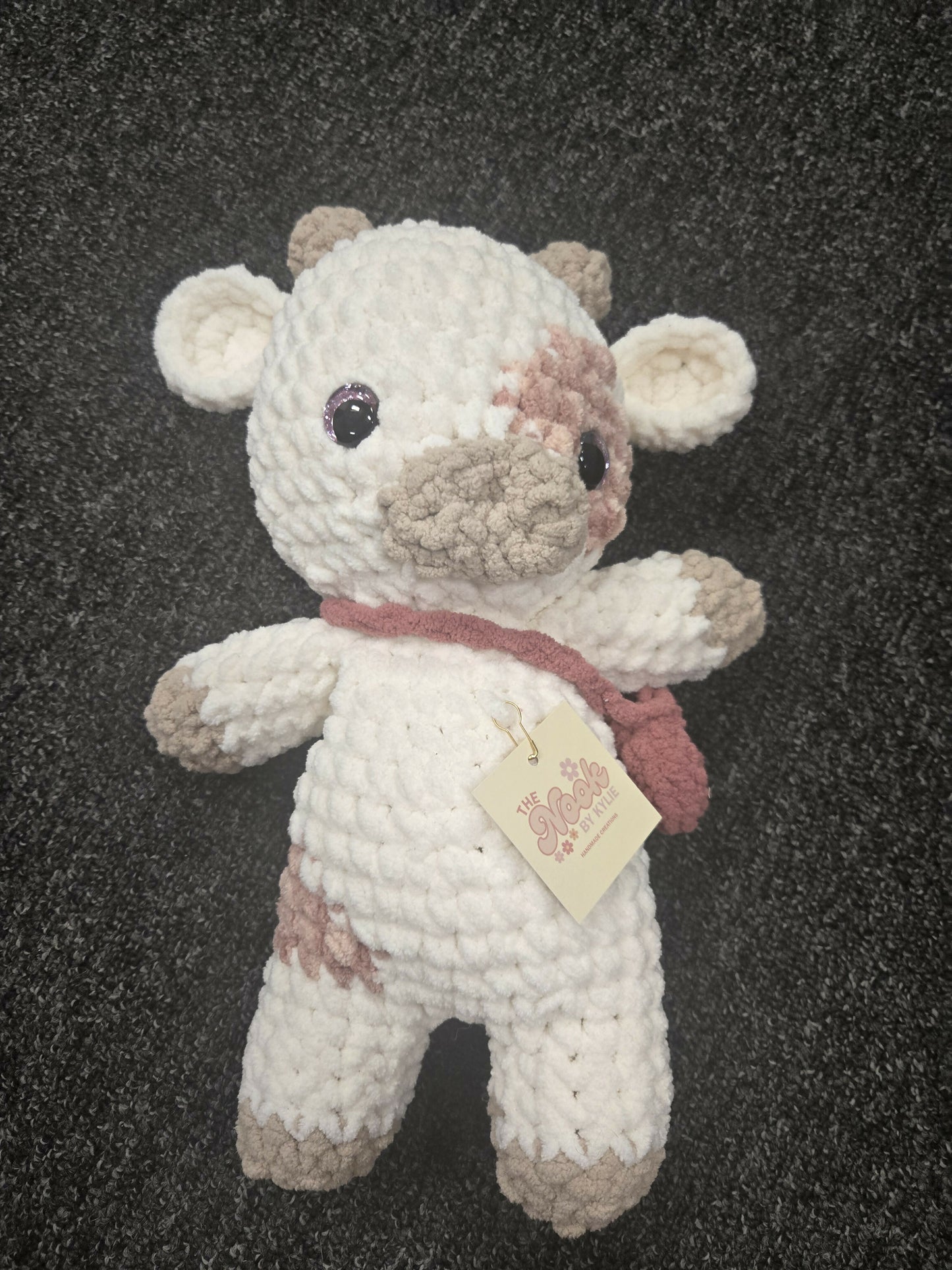 Cow Stuffie W purse
