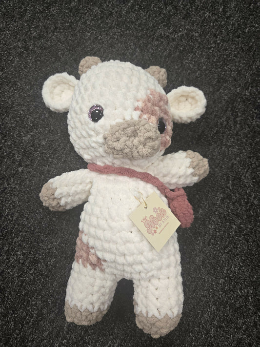 Cow Stuffie W purse