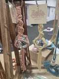 Macrame Disco Car Charm-Single Color