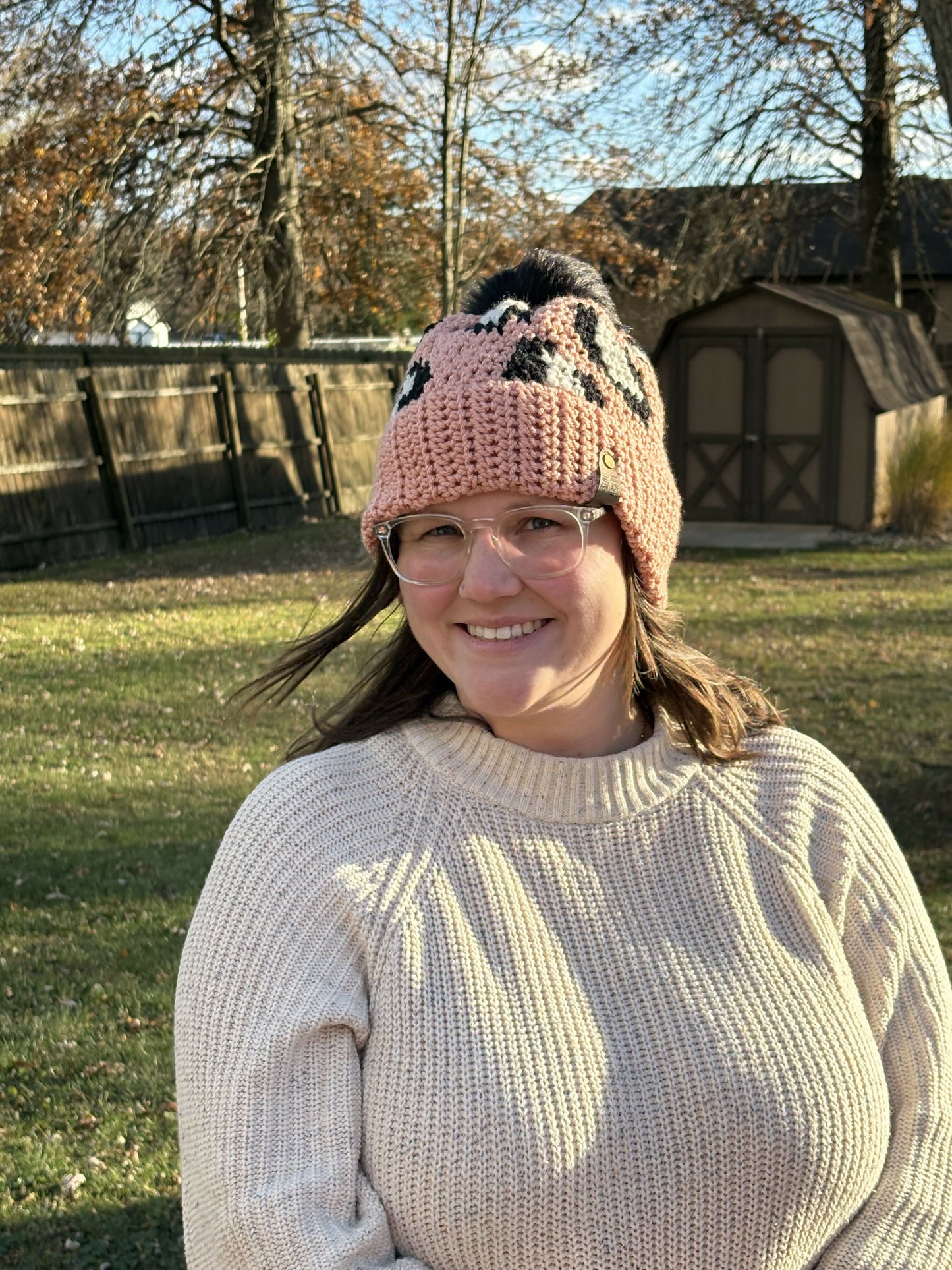Pink leopard