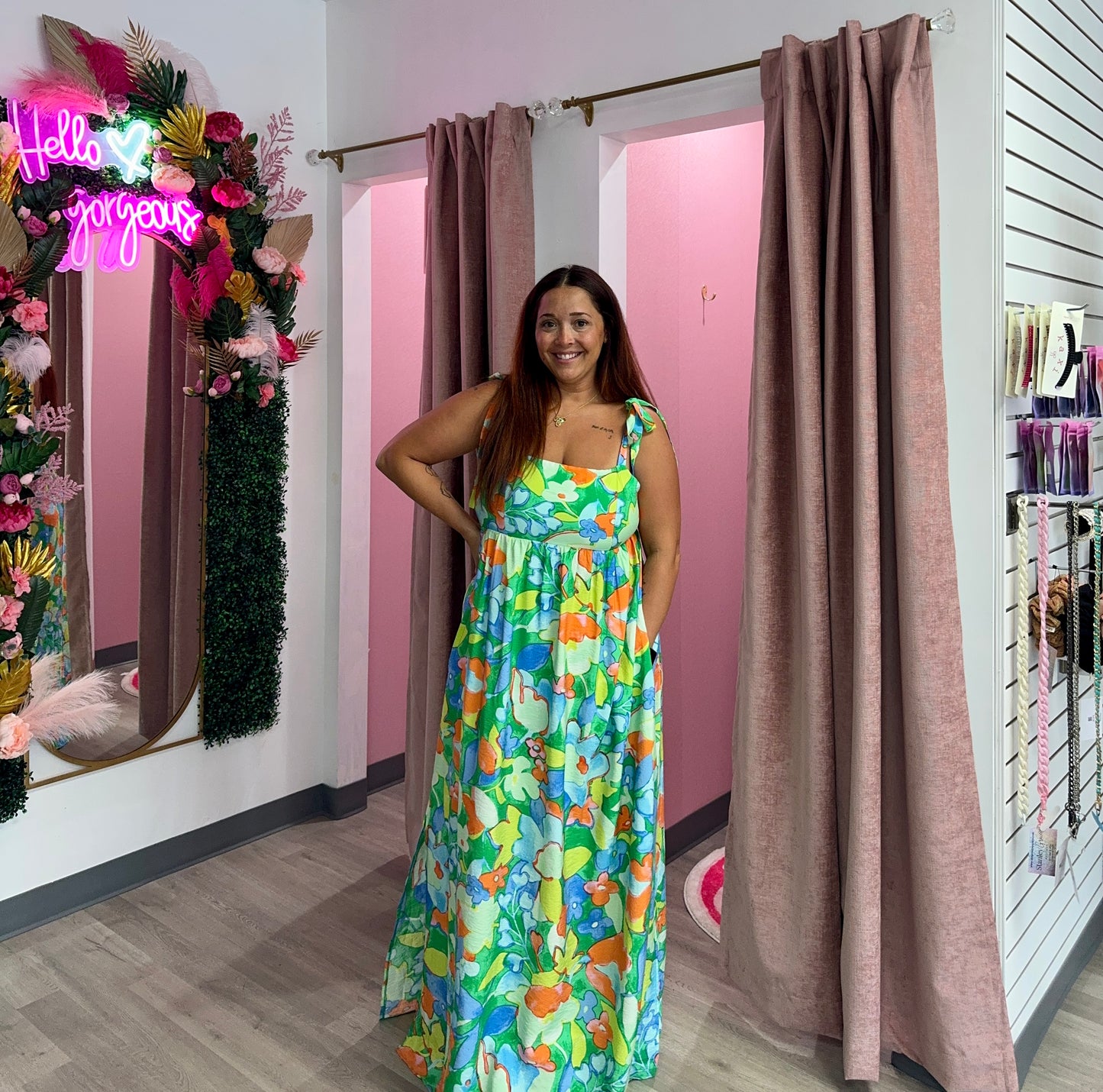 Maxi Floral Dress