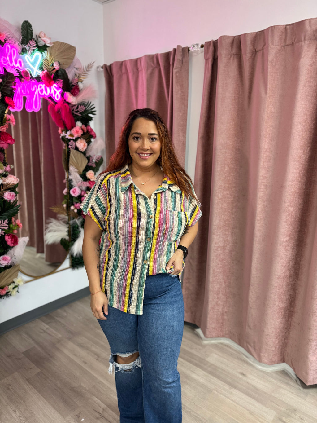 Shirt of many colors