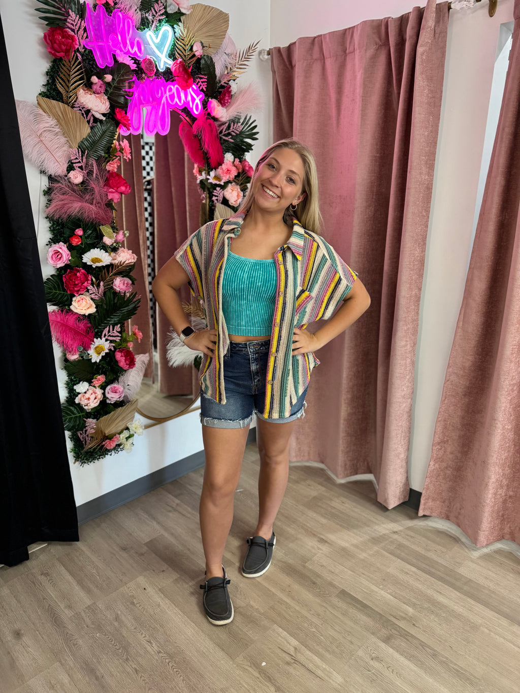 Shirt of many colors