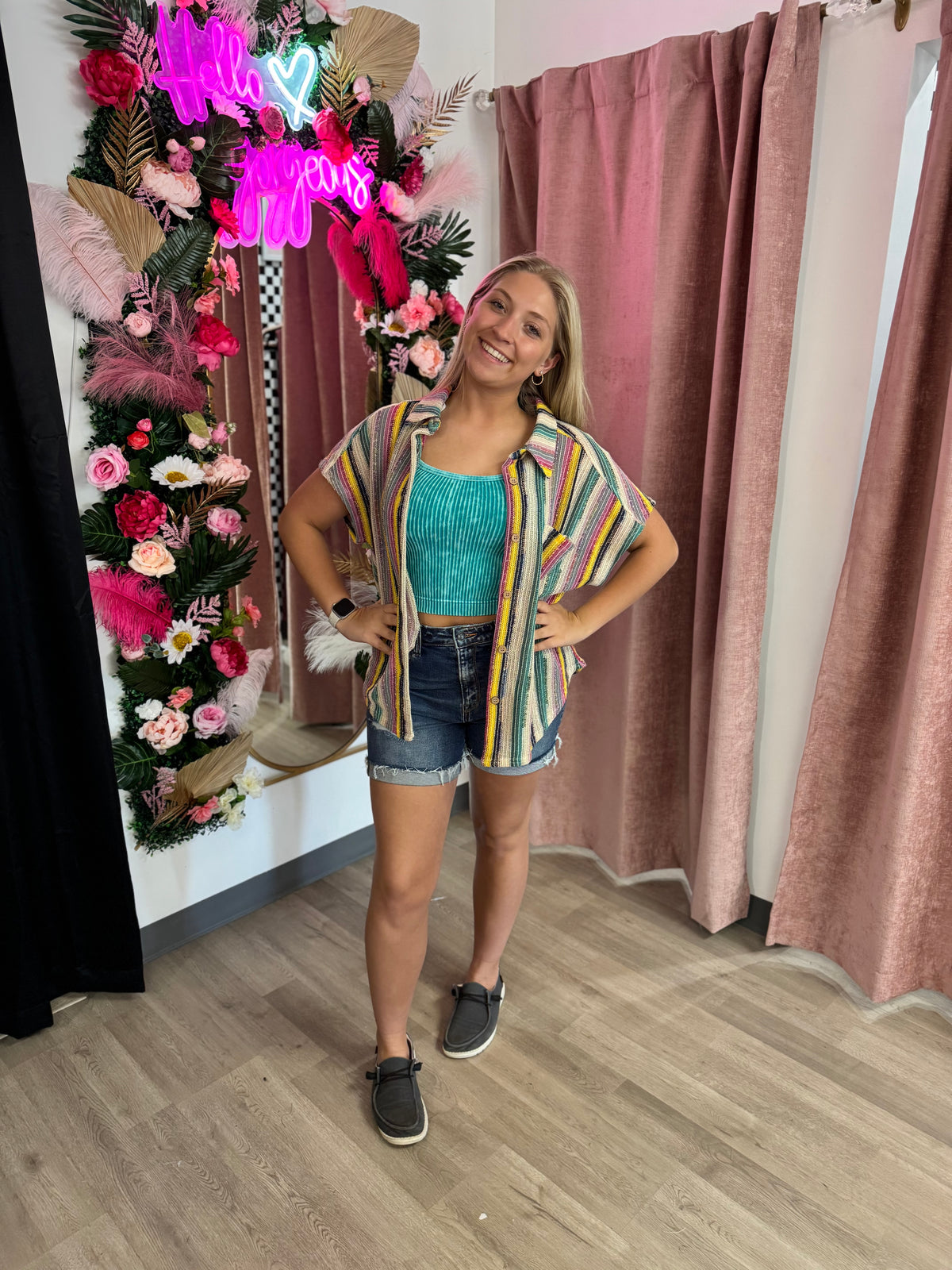 Shirt of many colors