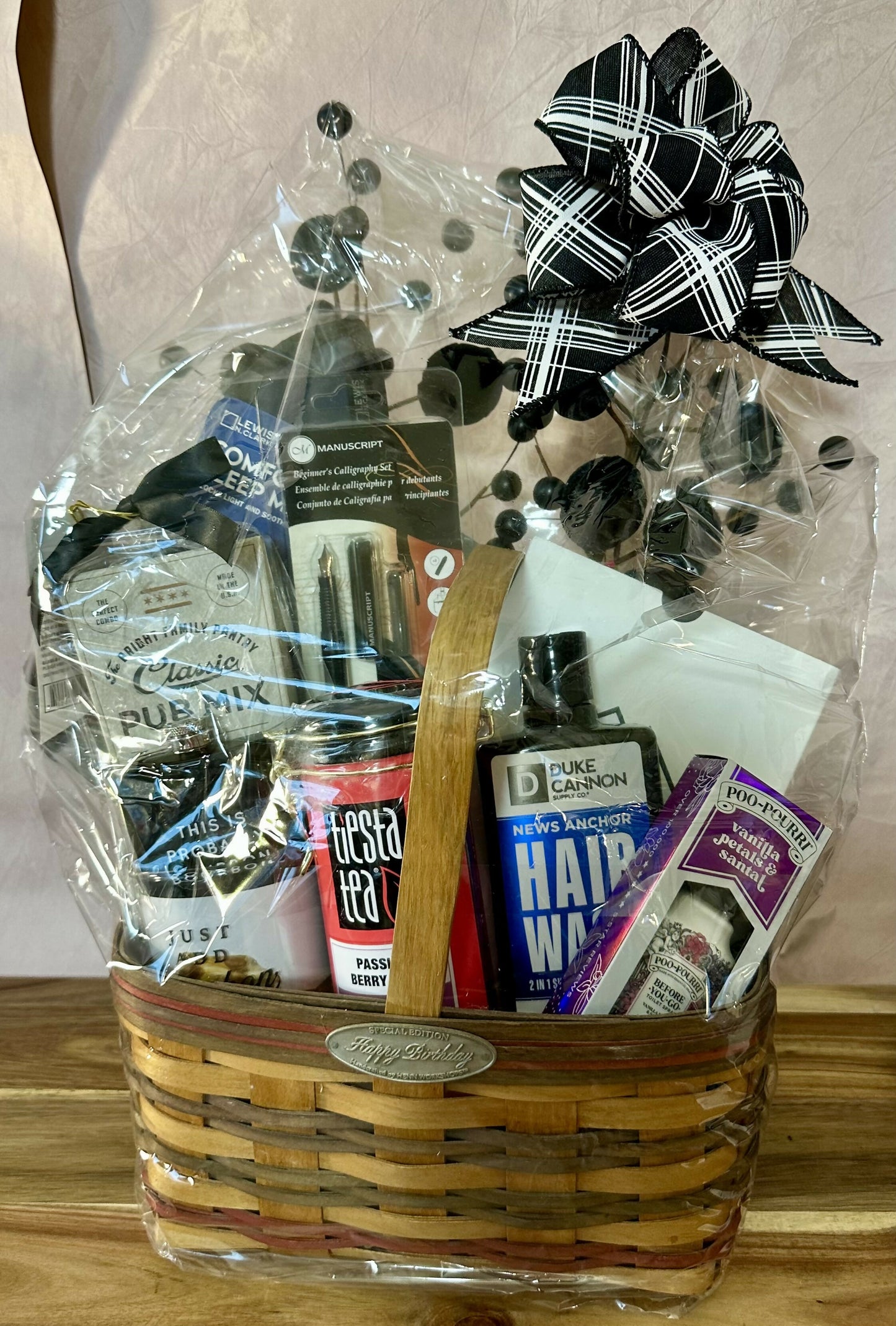 Man’s Birthday Gift Basket