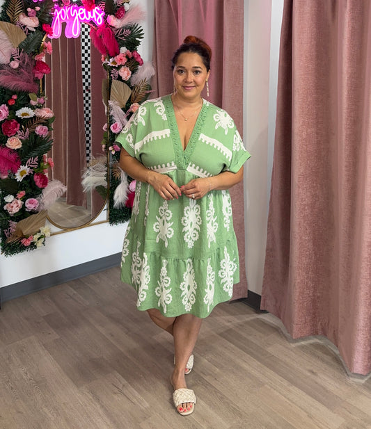 Green Goddess Dress
