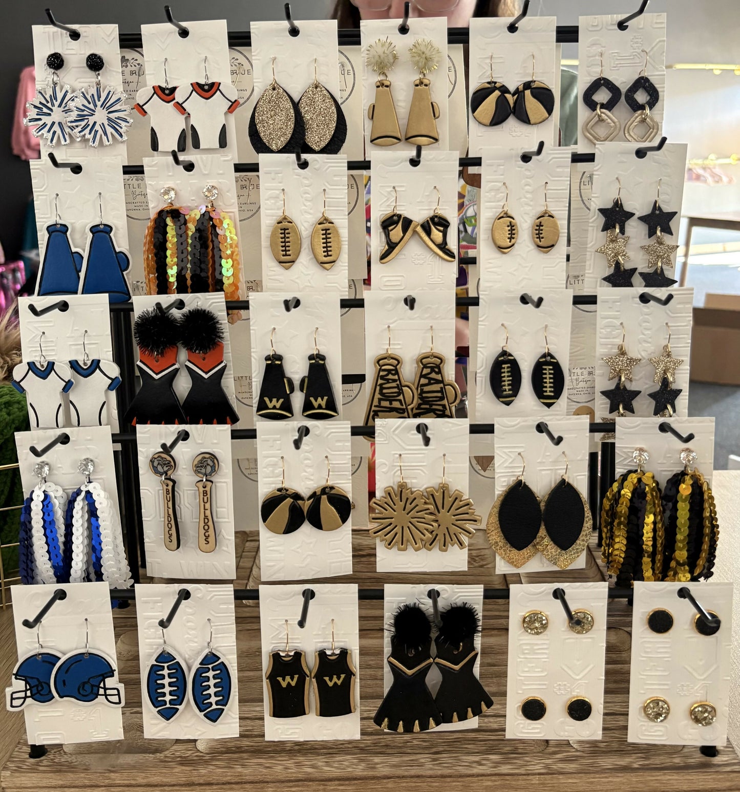 Little Blue Boutique Handcrafted Earrings