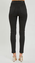 Risen Black Skinny Jeans