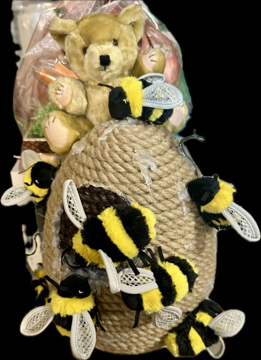 Sweet as Honey: Whimsical Bear & Bee